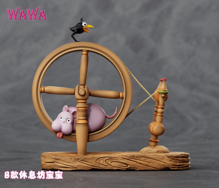 ﹝預購﹞GK  wawa﹝宮崎駿﹞宮崎駿桌面小擺件系類 奔跑坊寶寶 