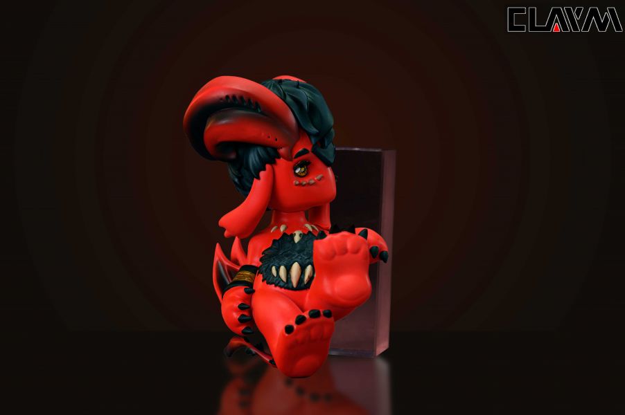 ﹝預購﹞PVC  CLAYM﹝緋紅巨獸﹞公主 哈姆 