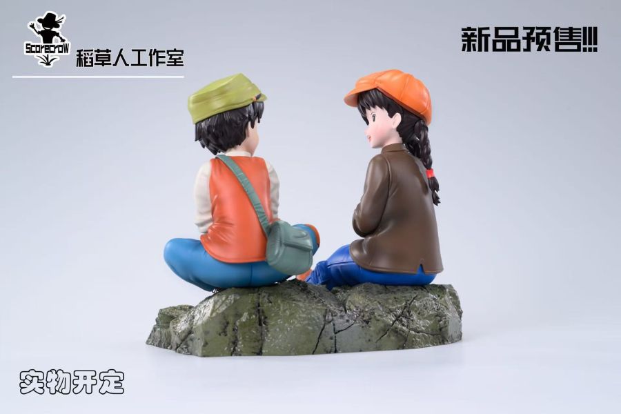 ﹝預購﹞GK  稻草人﹝宮崎駿﹞天空之城——油燈旁的希達與巴魯 