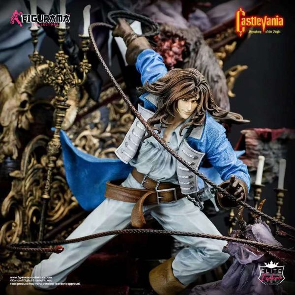 ﹝預購﹞GK  石油廠﹝惡魔城X: 月下夜想曲﹞正版授權 Elite Exclusive  阿魯卡多和貝爾蒙特 1/6 雕像 