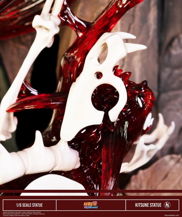 ﹝預購﹞GK   妖狐社﹝火影忍者﹞正版授權 佩恩 地爆天星 VS 鳴人九尾 1/6 雕像 