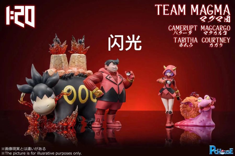 ﹝代購﹞GK PC小屋﹝精靈寶可夢﹞圖鑑系列 反派組織第二彈 水艦團&熔岩團 