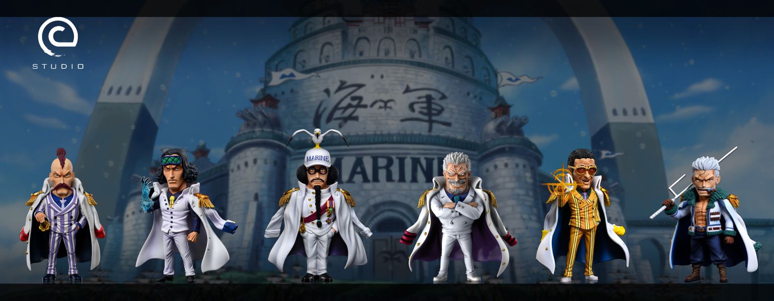 ﹝預購﹞GK C STUDIO﹝海賊王﹞海軍系列 海軍英雄卡普 
