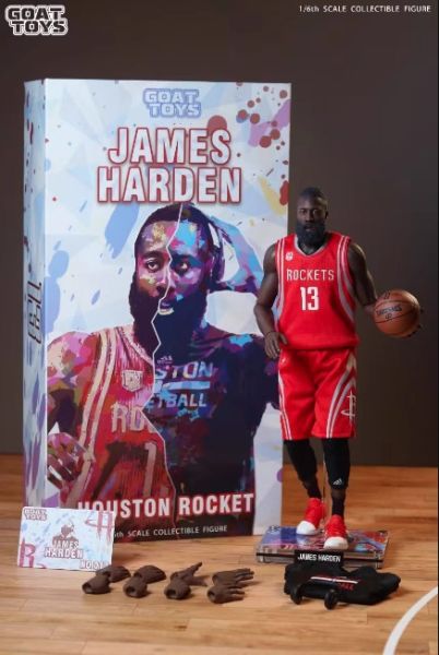 ﹝代購﹞PVC Goat Toys﹝NBA﹞ 哈登 火箭隊週年紀念套裝 