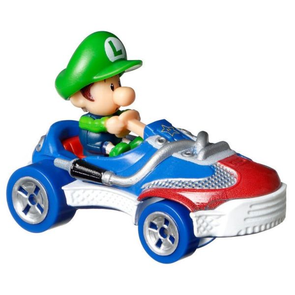 ﹝現貨﹞Hot wheels 瑪利歐賽車-Hot wheels 瑪利歐賽車-路易吉 