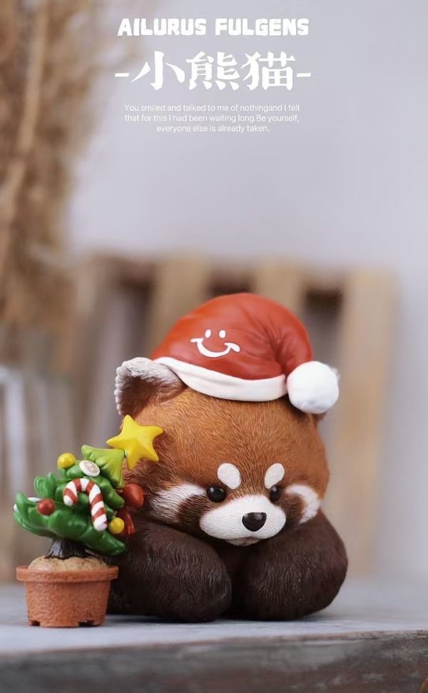 ﹝預購﹞GK 博物志﹝原創﹞2024噸噸熊 小貓熊聖誕定限版 