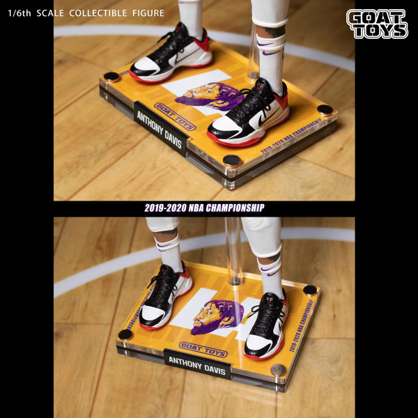 ﹝代購﹞PVC Goat Toys﹝NBA﹞濃眉哥戴維斯 湖人奪冠套裝 