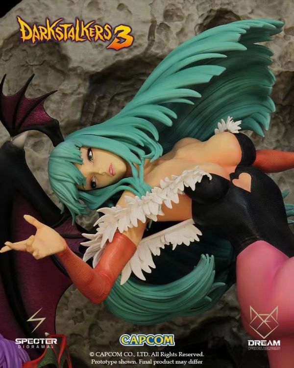 ﹝預購﹞GK  Dream Figures﹝惡魔戰士3﹞正版授權 莫莉卡和莉莉絲 1/6 雙人物 場景雕像 