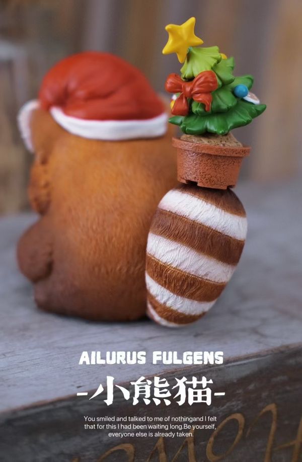 ﹝預購﹞GK 博物志﹝原創﹞2024噸噸熊 小貓熊聖誕定限版 