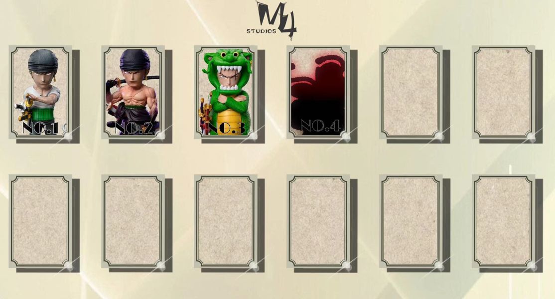 ﹝代購﹞GK  M4﹝海賊王﹞索隆第3彈丨No.龍年索隆 