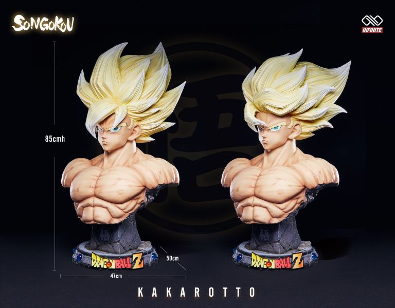 ﹝預購﹞GK  無限﹝七龍珠﹞1/1 初登場！超級賽亞人孫悟空 