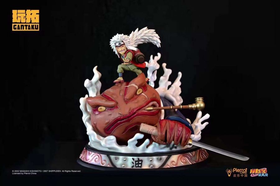 ﹝預購﹞GK  玩拓﹝火影忍者﹞正版授權 火影忍者: 疾風傳 蛤蟆仙人 自來也 