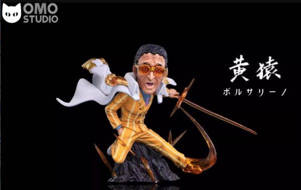 ﹝代購﹞GK  OMO﹝海賊王﹞海軍三大將 赤犬&青雉&黃猿 