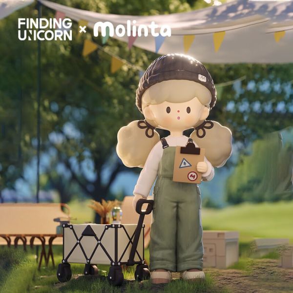 ﹝現貨﹞盲盒 Molinta 爆米花妹妹 戶外系列 