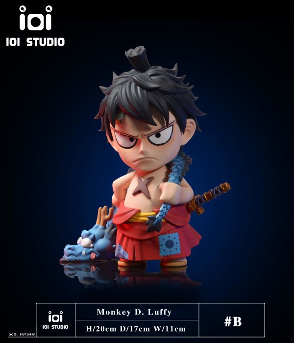 ﹝預購﹞GK  ioi﹝海賊王﹞Q版和之國系列第一彈--路飛/凱多 