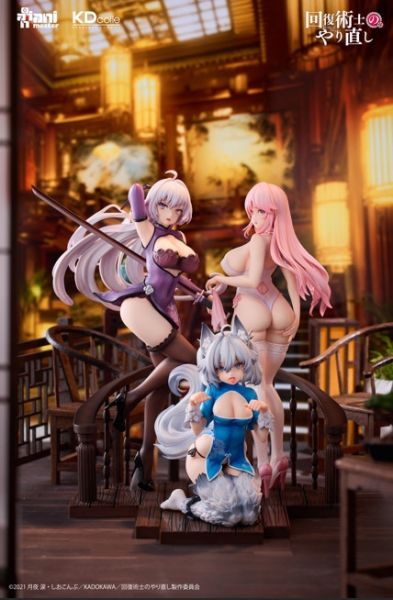 ﹝預購﹞大漫匠Animester 1/7 回復術士的重啟人生 克蕾赫+芙列雅+剎那 附單人特典 