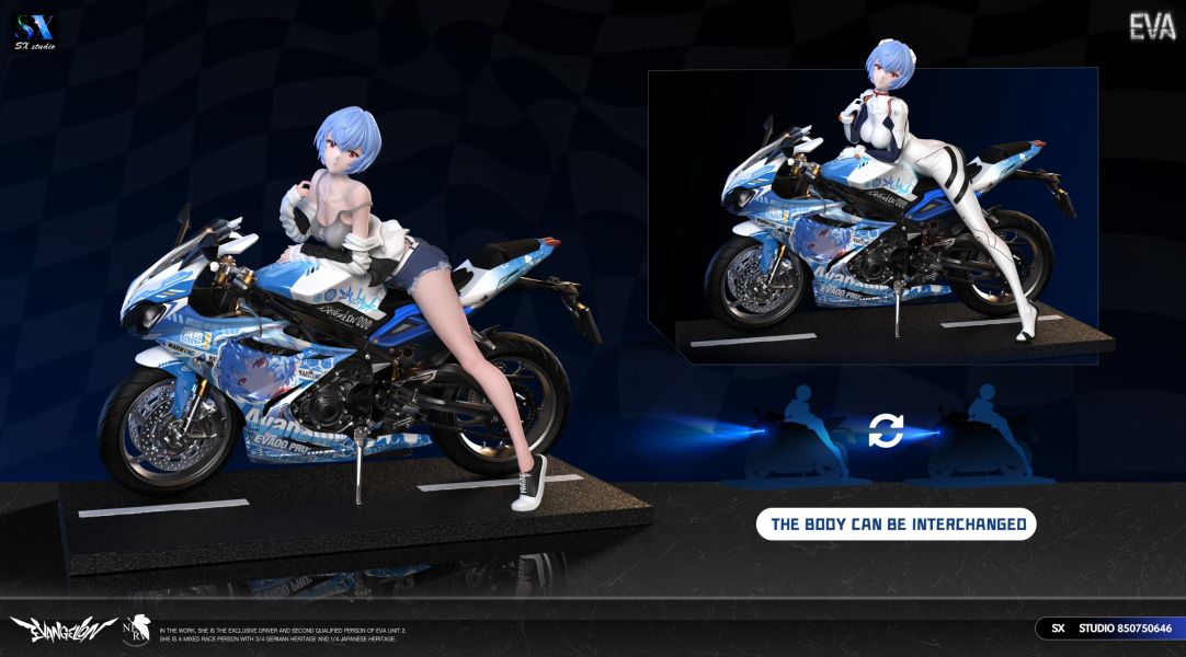 ﹝預購﹞GK  SX﹝新世紀福音戰士﹞機車少女綾波零 