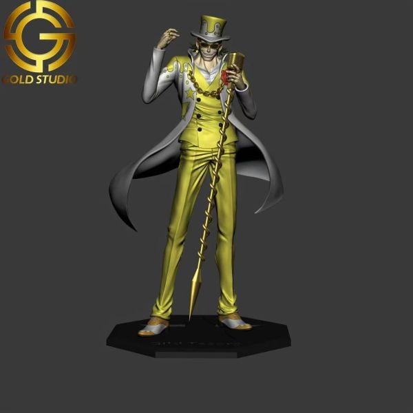 ﹝預購﹞GK GOLD﹝海賊王﹞“十指九金戴，無名為你留-黃金帝泰佐羅” 