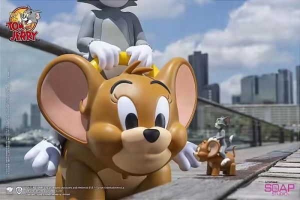 ﹝預購﹞GK  Soap﹝貓與老鼠﹞60cm高 貓和老鼠 超級騎師 CA144 