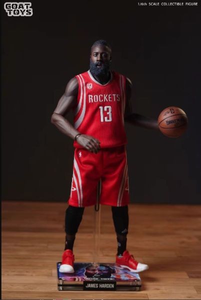 ﹝代購﹞PVC Goat Toys﹝NBA﹞ 哈登 火箭隊週年紀念套裝 