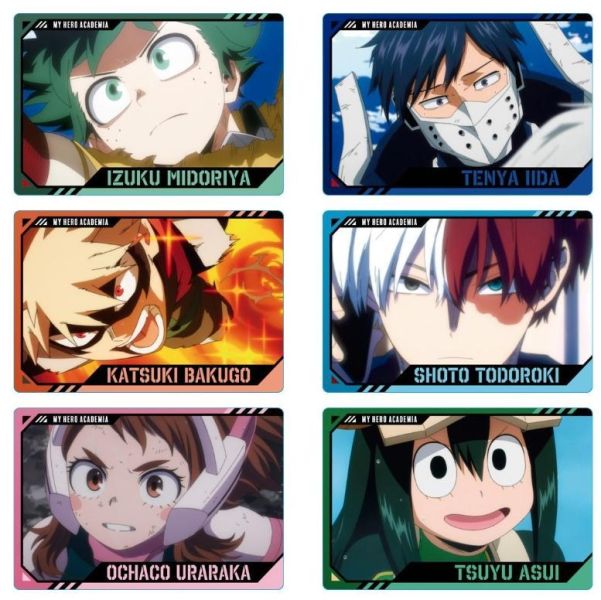 ﹝現貨﹞周邊 我的英雄學院 威化餅卡 第4彈 
