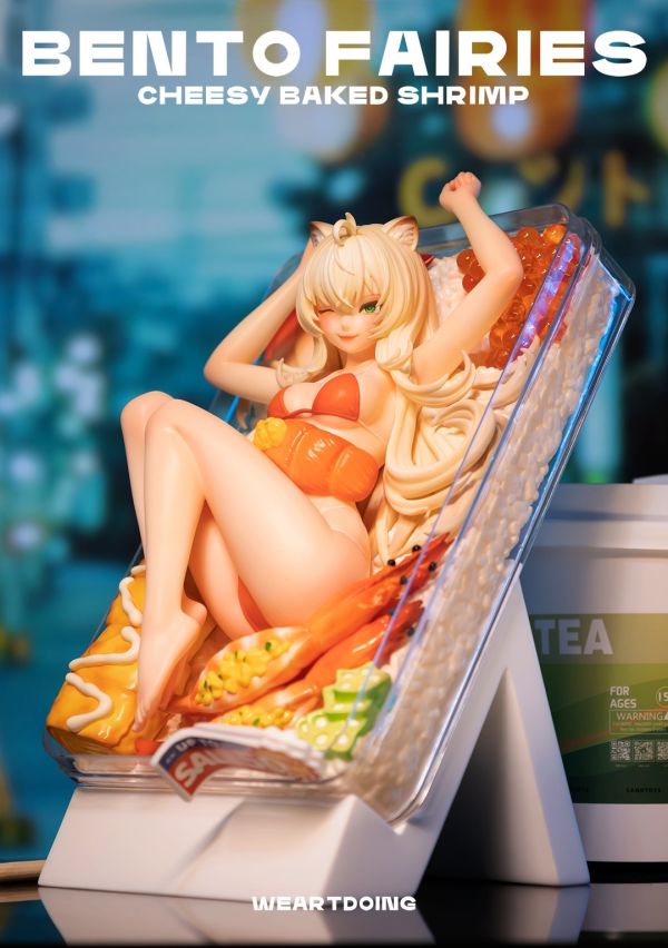 ﹝代購﹞GK  WeArtDoing﹝原創﹞便當少女 日式雞排/芝士焗蝦 