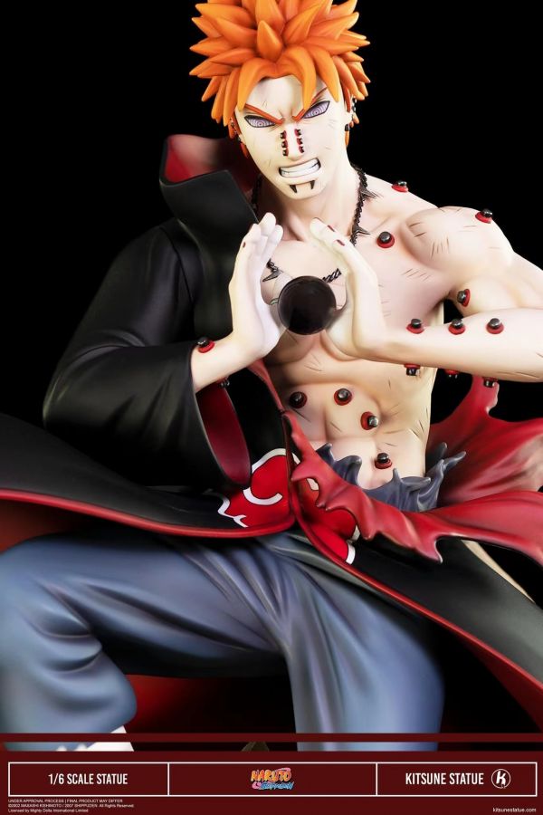 ﹝預購﹞GK   妖狐社﹝火影忍者﹞正版授權 佩恩 地爆天星 VS 鳴人九尾 1/6 雕像 