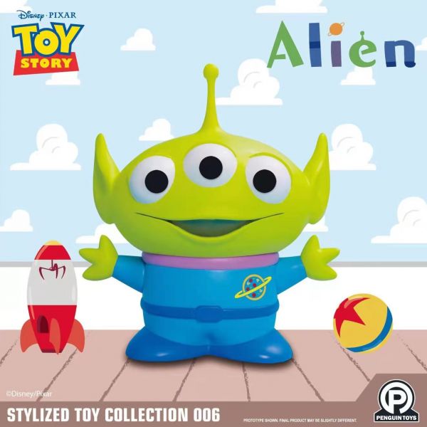 ﹝預購﹞PVC Penguin Toys﹝玩具總動員﹞三眼仔 ALIEN 搪膠公仔 