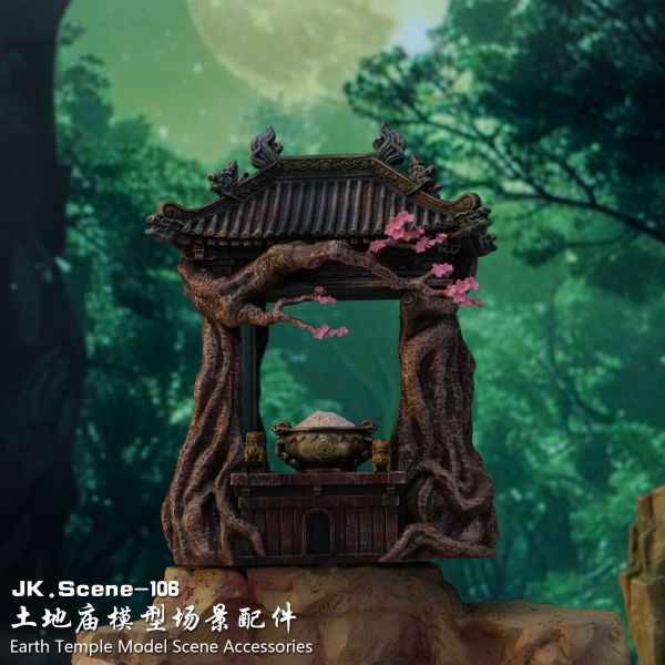 ﹝預購﹞GK JacksDo﹝黑神話﹞土地廟模型場景配件 