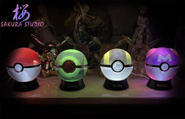 ﹝在台現貨﹞GK   櫻SAKURA ﹝精靈寶可夢﹞透明黑暗球 透明高級球 