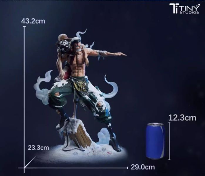 ﹝代購﹞GK  Tiny﹝海賊王﹞海賊王友誼之花-馮克雷與路飛 
