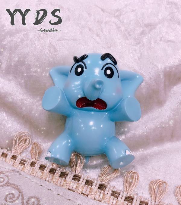 ﹝預購﹞GK  YYDS﹝蠟筆小新﹞動物化大象小新1對 