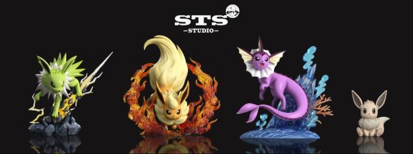 ﹝代購﹞GK   STS﹝精靈寶可夢﹞寶可夢1/20比例世界151圖鑑系列-伊布組 