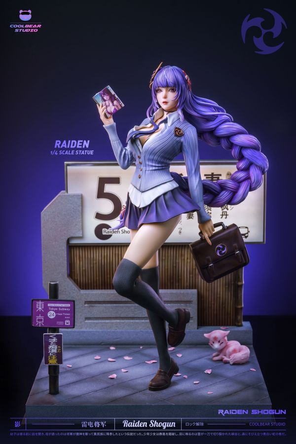 ﹝代購﹞GK Coolbear酷熊﹝原神﹞制服少女-雷電 