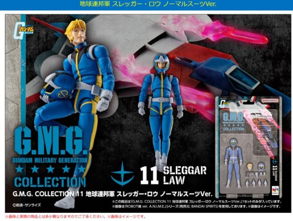 ﹝預購﹞G.M.G. COLLECTION 11 機動戰士鋼彈 地球聯邦軍 史列加‧羅伍 駕駛服Ver. 