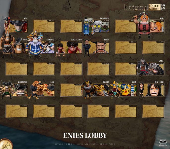 ﹝預購﹞GK YZ﹝海賊王﹞偉大航路系列 決戰司法島 059 cp9 內羅 