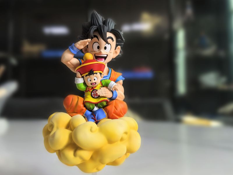 ﹝預購﹞GK LG﹝七龍珠﹞騎雲共鳴-孫悟空＆小悟飯 父子雲 