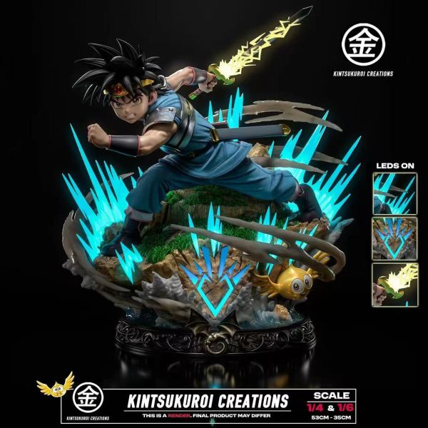 ﹝預購﹞GK KINTSUKUROI CREATIONS﹝勇者鬥惡龍﹞達伊 