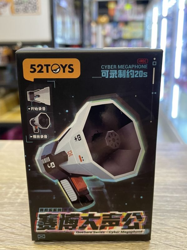 ﹝現貨﹞盲盒 52TOYS 鵲拾樂賽博大聲公系列(可錄製聲音) 