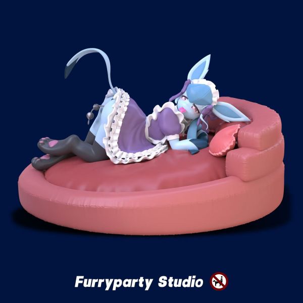 ﹝代購﹞GK FurryParty ﹝精靈寶可夢﹞伊布系列18禁 拉珠初嘗試即高潮的女僕冰伊布 