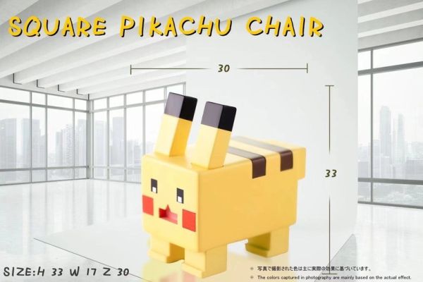 ﹝代購﹞GK  潮社﹝精靈寶可夢﹞皮卡丘 像素風坐凳 