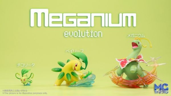 ﹝代購﹞GK  MG﹝精靈寶可夢﹞ scaleworld比例世界1/20  菊草葉大竺葵進化組 草系御三家 