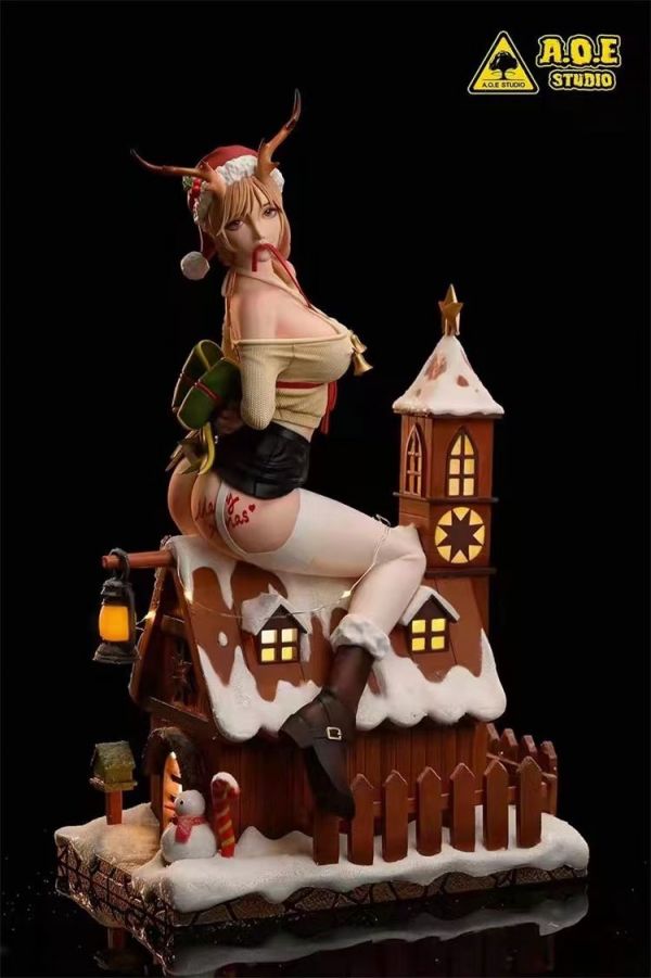 ﹝預購﹞GK   A.O.E﹝原創﹞正版授權 《聖誕》主題 1/4比例雕像（可脫） 