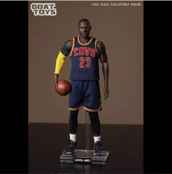 ﹝代購﹞PVC Goat Toys﹝NBA﹞ 詹姆斯 騎士隊海軍藍套裝1/6 