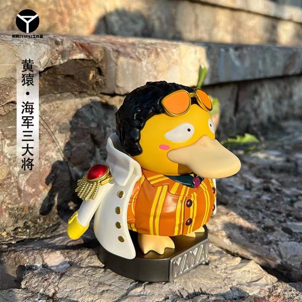 ﹝預購﹞GK  鴨鴨（YAYA）﹝海賊王﹞海軍三大將可達鴨系列 