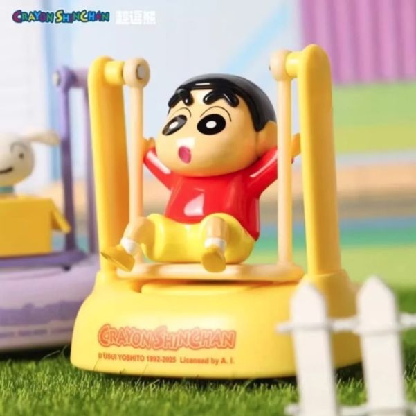 ﹝現貨﹞蠟筆小新 太陽能鞦韆系列盲盒 