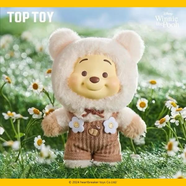 ﹝現貨﹞盲盒 TOPTOY  小熊維尼糖果熊系列搪膠毛絨 