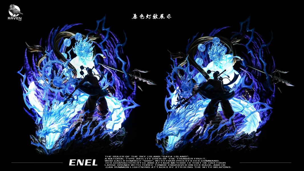 ﹝預購﹞GK Raven 渡鴉﹝海賊王﹞周年款 雷神—艾尼路 