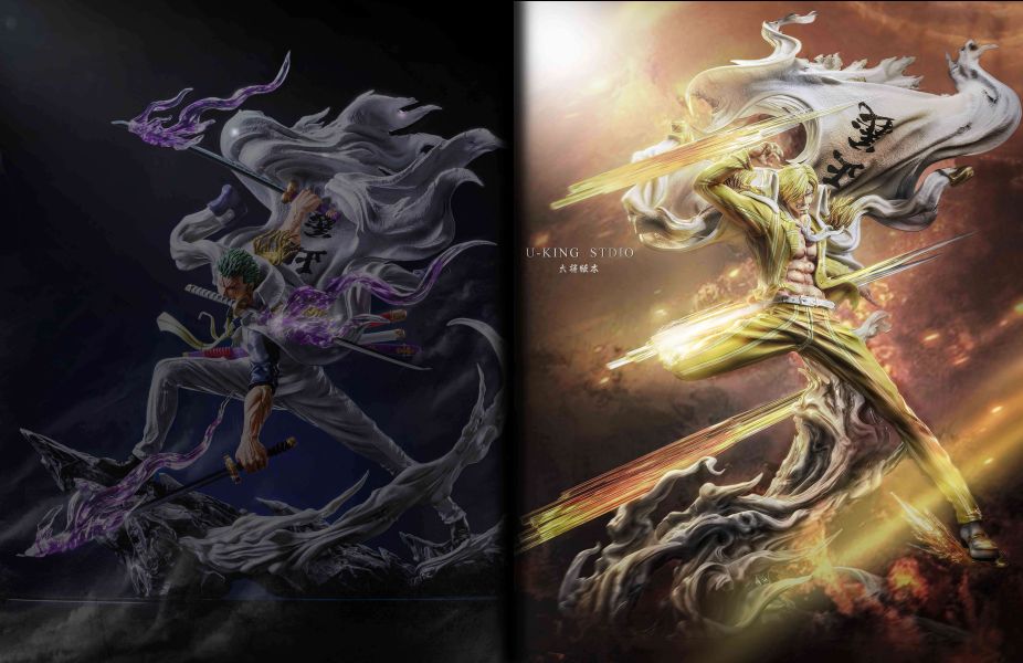 ﹝代購﹞GK U-KING﹝海賊王﹞第二彈大將系列 山治&三大將版 