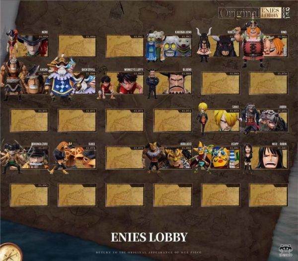 ﹝補款﹞GK YZ﹝海賊王﹞偉大航路系列 決戰司法島 063面具cp9 羅布·路奇 